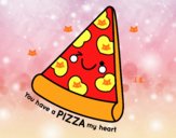 You have a pizza my heart