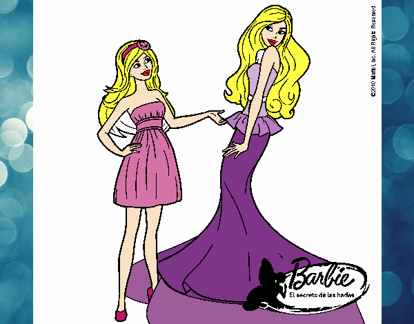 Barbie estrena vestido