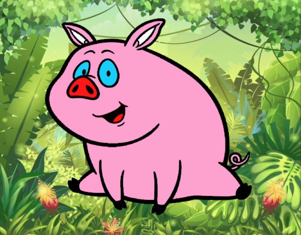 Cerdito de granja