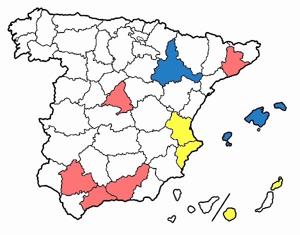 Las provincias de España