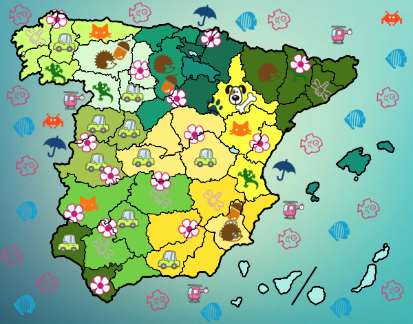 Las provincias de España