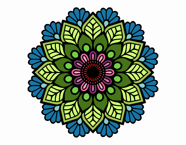 Mandala de primavera