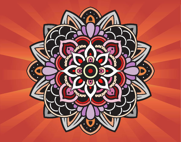 Mandala decorativa