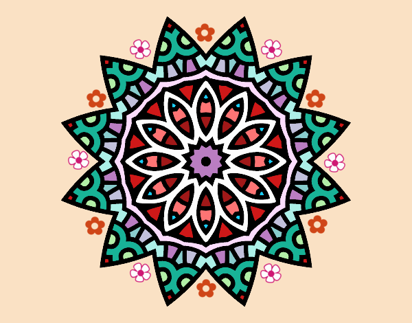 Mandala estrella