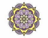 Mandala flor de primavera