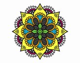 Mandala flor de primavera