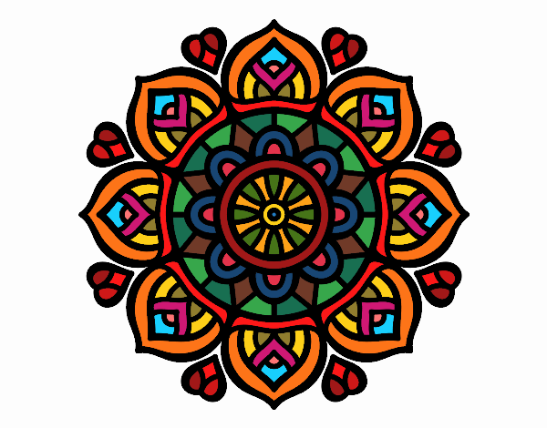 Mandala para la concentración mental