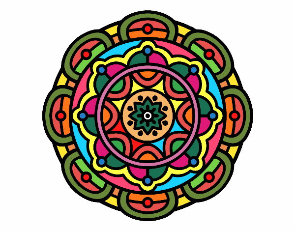 Mandala para la relajación mental