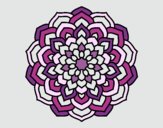 Mandala pétalos de flor