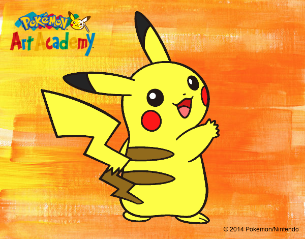 Pikachu de espaldas