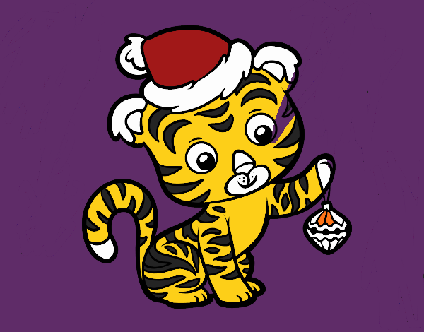 Tigre navideño