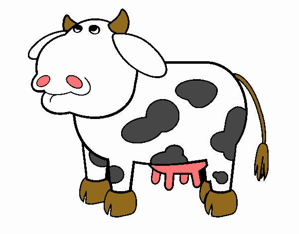 Vaca pensativa