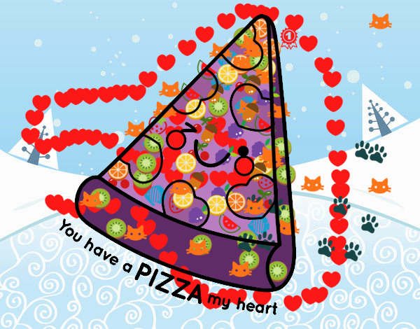 You have a pizza my heart