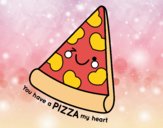 You have a pizza my heart