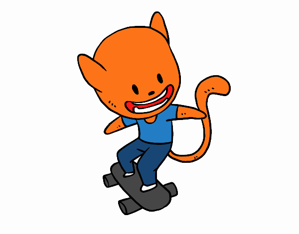 Gato skater