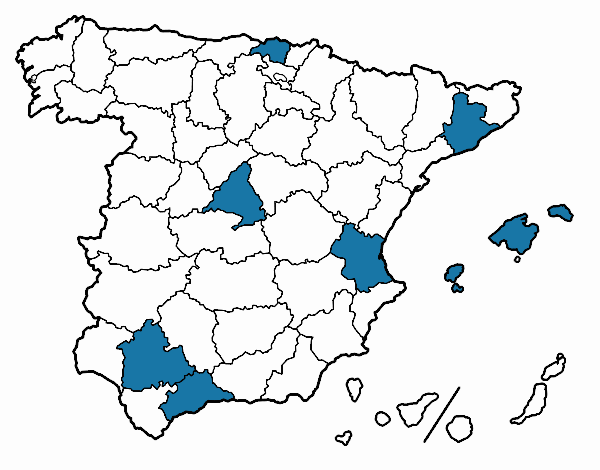 Las provincias de España