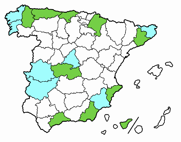 Las provincias de España