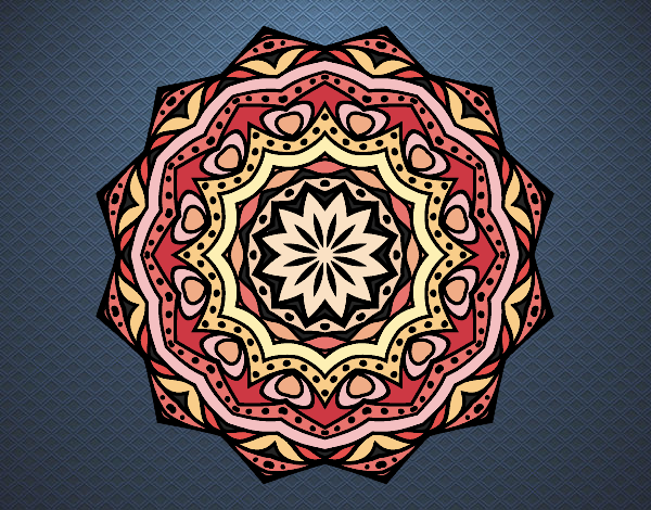 Mandala con estratos