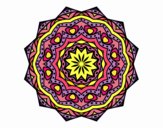 Mandala con estratos