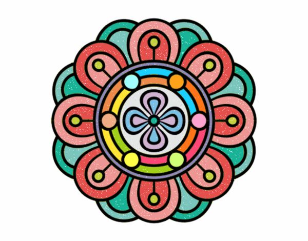 Mandala flor creativa