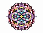 Mandala flor de primavera