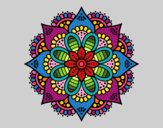 Mandala flor de primavera