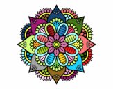 Mandala flor de primavera