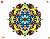 Mandala flor de primavera