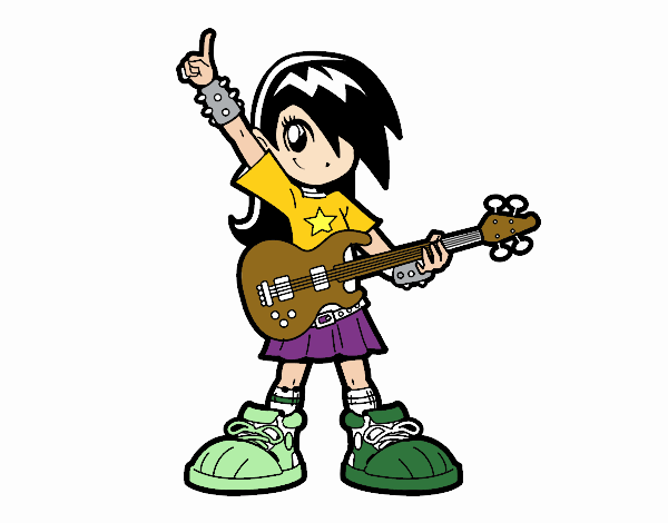 Niña rockera