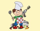 Niño cocinero