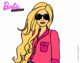 Barbie con gafas de sol