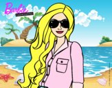 Barbie con gafas de sol