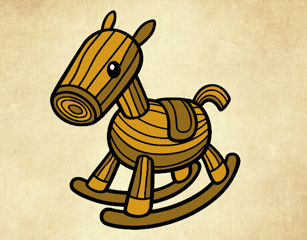 Caballito de madera