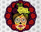 Calavera mejicana femenina