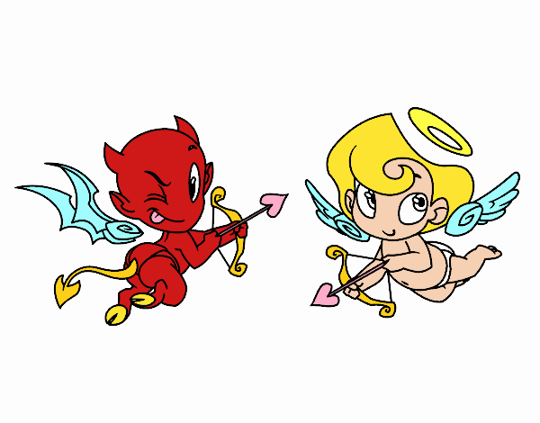 Diablo y cupido