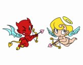 Diablo y cupido