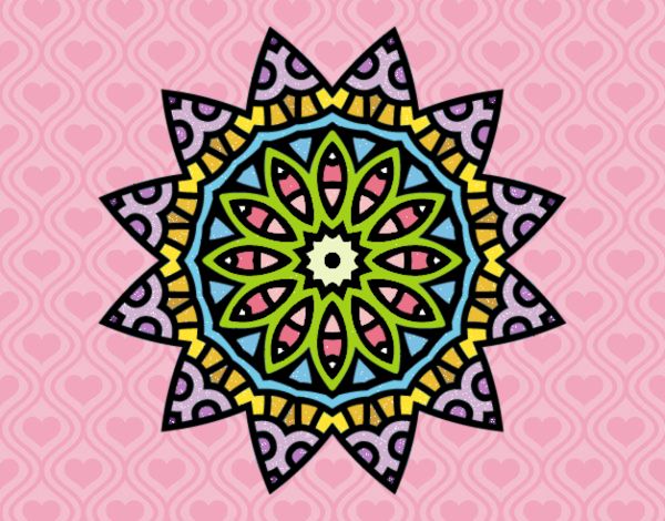 Mandala estrella