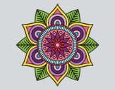 Mandala flor estelar