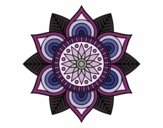 Mandala flor estelar