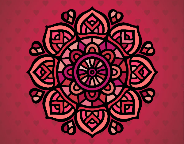 Mandala para la concentración mental