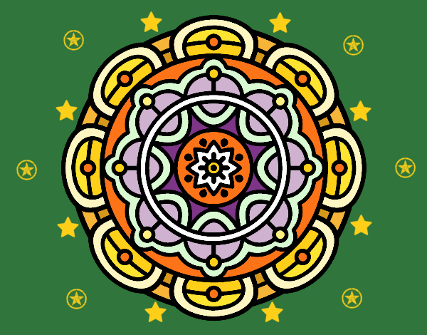 Mandala para la relajación mental