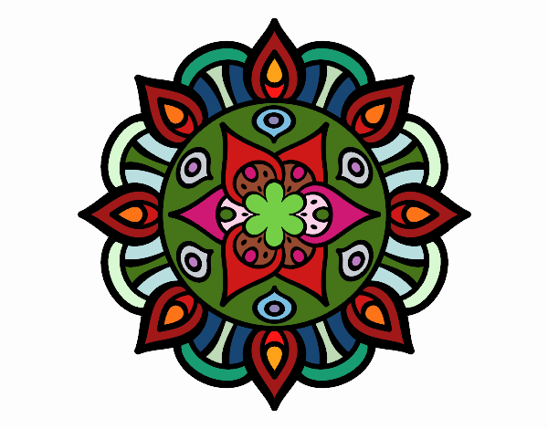 Mandala vida vegetal