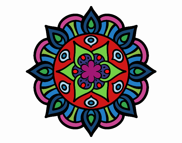 Mandala vida vegetal