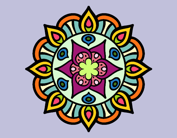 Mandala vida vegetal