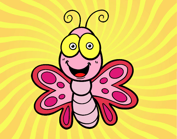 Mariposa sonriente