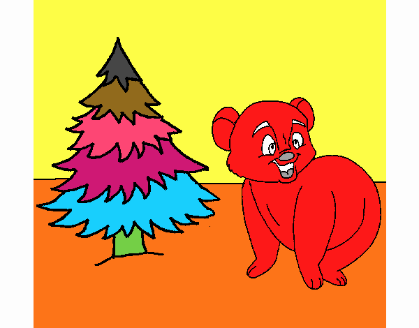 Colorful Bear