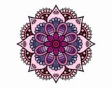 Mandala flor de primavera