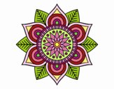 Mandala flor estelar