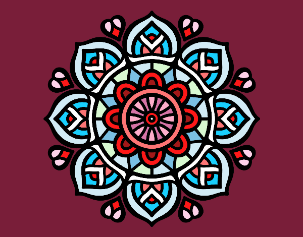 Mandala para la concentración mental