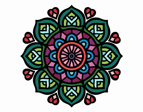 Mandala para la concentración mental